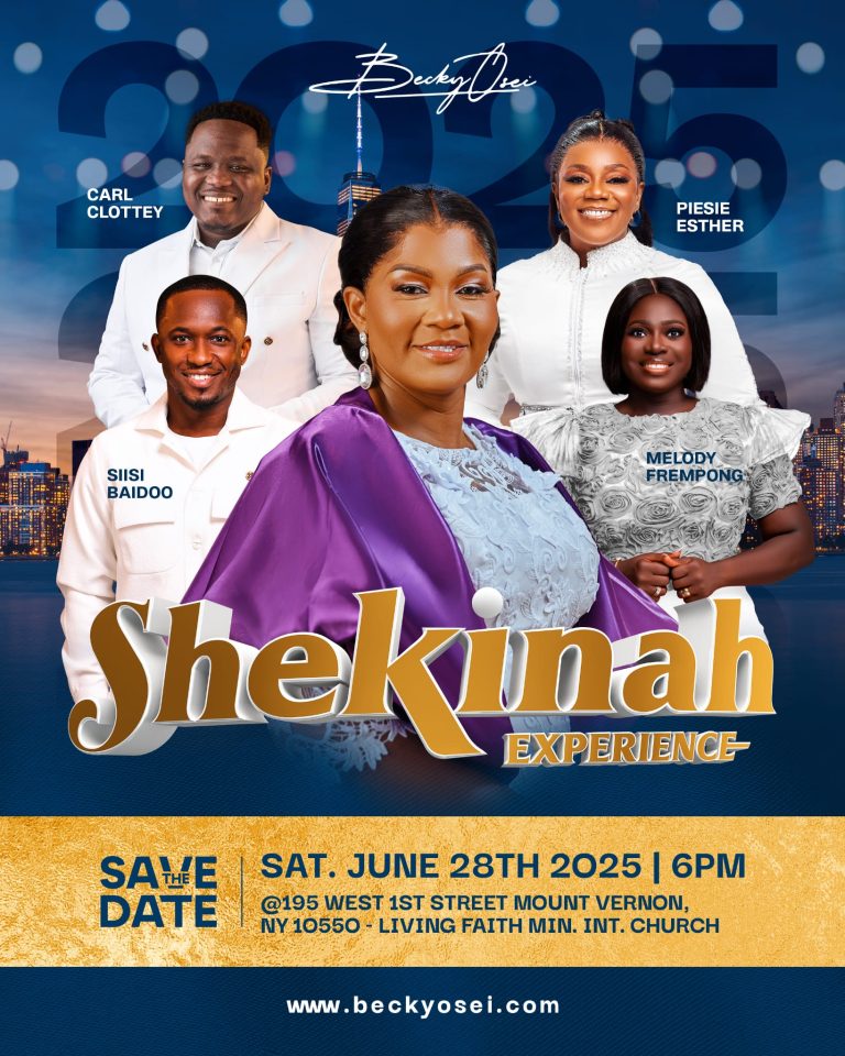 Siisi Baidoo Joins Shekinah Experience 2025!